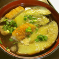 ☆Rokko☆'s cooksnap of when they made 茄子とちくわの味噌汁.
