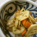 solapapa's cooksnap of when they made 牛蒡・人参・蓮根のおかかきんぴら.