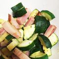 ♡ぷーさん♡'s cooksnap of when they made ズッキーニ＆ベーコン炒め.