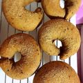 しょうやMAMA's cooksnap of when they made もっちりな黒ゴマきな粉ベーグル★.