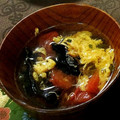 michygel's cooksnap of when they made 卵とミニトマトの中華スープ.