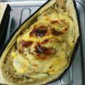 ばななちゃん538's cooksnap of when they made 丸なす(米なす）のツナマヨ焼き☆.