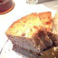 A子／平日のおやつ's cooksnap of when they made 21㎝型で作るバナナのシフォンケーキ.