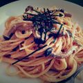 クックPM5RG5☆'s cooksnap of when they made 和風たらこクリームパスタ.