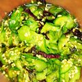 shelly616's cooksnap of when they made きゅうりと大葉の酢の物.