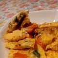 keikoree's cooksnap of when they made お弁当にも♪カラフルオープンオムレツ.