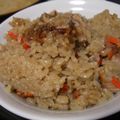 げん＊まま's cooksnap of when they made 鶏肉と舞茸の炊き込みごはん.