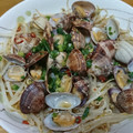SHOWさん's cooksnap of when they made レンジで簡単☆モヤシとあさりの酒蒸し.