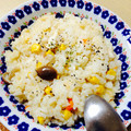 mamakko123's cooksnap of when they made 簡単！炊飯器に入れるだけ♡エビピラフ.