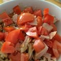 もかまあいな's cooksnap of when they made 混ぜるだけ♪トマトとゴマの冷製パスタ.