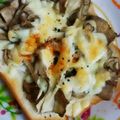 メタルマリオ's cooksnap of when they made 香ばしい…舞茸チーズトースト.
