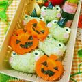 AyakoOOOOO's cooksnap of when they made 【キャラ弁☆彡簡単ハロウィンのお弁当】.