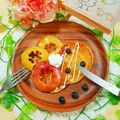 AyakoOOOOO's cooksnap of when they made ほんのり甘い米粉のパンケーキ♪.