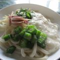 ジョングレ's cooksnap of when they made オクラ・とろろ・納豆の月見ぶっかけうどん.