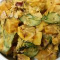 kimimaruo's cooksnap of when they made 秋っ！かぼ芋ナッツ๑896マヨサラダ.