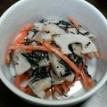 noborifuji's cooksnap of when they made レンコンとひじきの簡単♪胡麻ドレサラダ.