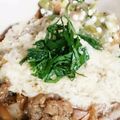 ヒメなな's cooksnap of when they made とろろ梅オクラ豚肉丼☆.