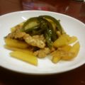 chimosan's cooksnap of when they made 柔らか豚バラの青椒肉絲♬じゃが芋入り〜.