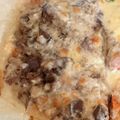 SKクマ's cooksnap of when they made ナスとひき肉の和風テリヤキPizza♪.