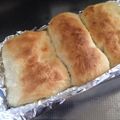 おくつん's cooksnap of when they made 余った粉ミルクでしっとり手ごね食パン♪.