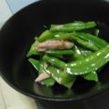 みどれんじゃぁ's cooksnap of when they made さやえんどうのツナ和えナムル*.