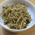 daikanon's cooksnap of when they made すき焼きのたれで、鶏皮とごぼうの甘辛煮.