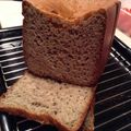 canadawhistler's cooksnap of when they made ＨＢで＊ふんわりさつま芋マーブル食パン.