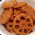 クックE8W8S2☆'s cooksnap of when they made レンコンの煮付け☆韓国料理Ver.☆.