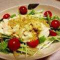 のだめぐみ's cooksnap of when they made おつまみ感覚！水菜の男前サラダ.