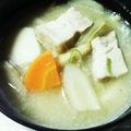 ★のりぞう★'s cooksnap of when they made 豚肉があれば！簡単豚汁.