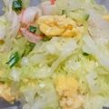 Qw_'s cooksnap of when they made キャベツとカニカマサラダ.