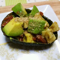 luce_4444's cooksnap of when they made ❀アボカドと蒸し茄子の梅和え❀.