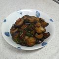 サーフブレイド's cooksnap of when they made 茄子とピーマンの甘味噌炒め⑅°+.