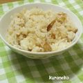 檜佐木ぐるぐる's cooksnap of when they made 簡単☆なめ茸の炊き込みご飯.