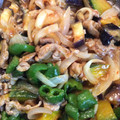 クックQ2QMQY☆'s cooksnap of when they made 茄子とかぼちゃのケチャップ炒め.