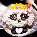 aztsuno♡'s cooksnap of when they made 簡単☆プリキュア☆パフのバースデーケーキ.