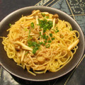 ジョングレ's cooksnap of when they made 簡単旨い！ガリバタ和風きのこパスタ.