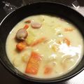 ふくちゃりー's cooksnap of when they made ウインナー入り❤おかずクリームスープ.