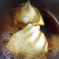 m1oco's cooksnap of when they made 油揚げのたまご煮.