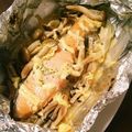Ｓuuu's cooksnap of when they made トースターで簡単ヤミツキ♡鮭のホイル焼き.