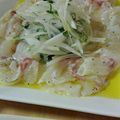 桜白波's cooksnap of when they made 簡単☆鯛のカルパッチョ.