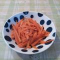 オレンジリング's cooksnap of when they made 簡単♪にんじんのきんぴら.