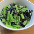 daikanon's cooksnap of when they made 小松菜のごま＆海苔和え.