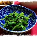 ａｍｕｌｏｖｅ's cooksnap of when they made 小松菜のナムル.