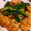 usagiinu's cooksnap of when they made 簡単 ジューシー！ 鶏むね肉の 生姜焼き.