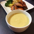 min0614's cooksnap of when they made フープロで、かぼちゃさつまいもスープ.