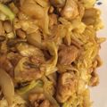 クックGKNEB9☆'s cooksnap of when they made 鶏肉とキャベツのカレー炒め.