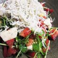 クックTW1J61☆'s cooksnap of when they made 山芋と豆苗♡しらすと豆の栄養満点サラダ.