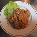 ラクラクダ's cooksnap of when they made 海老と蓮根のオーロラサラダ.