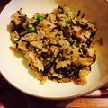 かめのももこ's cooksnap of when they made 塩昆布を洋風に☆枝豆チャーハン♪.